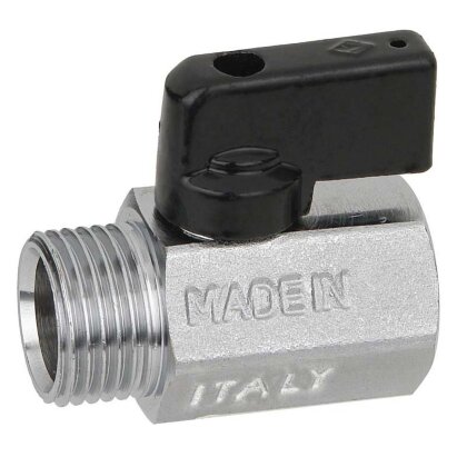 Кран шаровый Bugatti MINI ВР - НР 805 размер 3/8" (10)