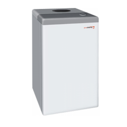 Стальной газовый напольный котел PROTHERM Волк  16KSO   с защитным термоманометром, энергонезависимый для систем отопления открытого типа