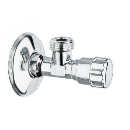 Кран угловой для смесителя 1/2" х 1/2"
