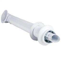Вертикальный вывод коаксиальной трубы.