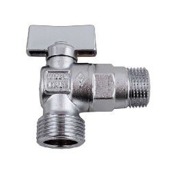 Кран шаровый угловой  НР  1/2" х 1/2"