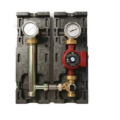 Насосная группа до 85 кВт. MK смесительная , с насосом Grundfos UPM3 Hybrid 25-70* 1" ME 66831.36