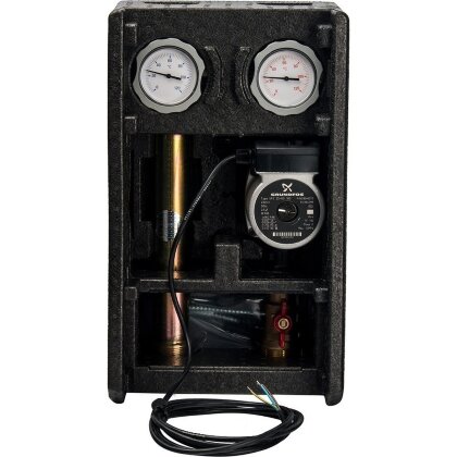 Насосная группа до 85 кВт. UK без смесителя с насосом Grundfos UPS 25-60, 1" ME 66811.40 RU